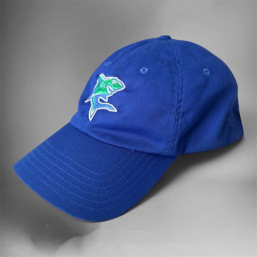 Under Armour Shark Cap Blue Adjustable